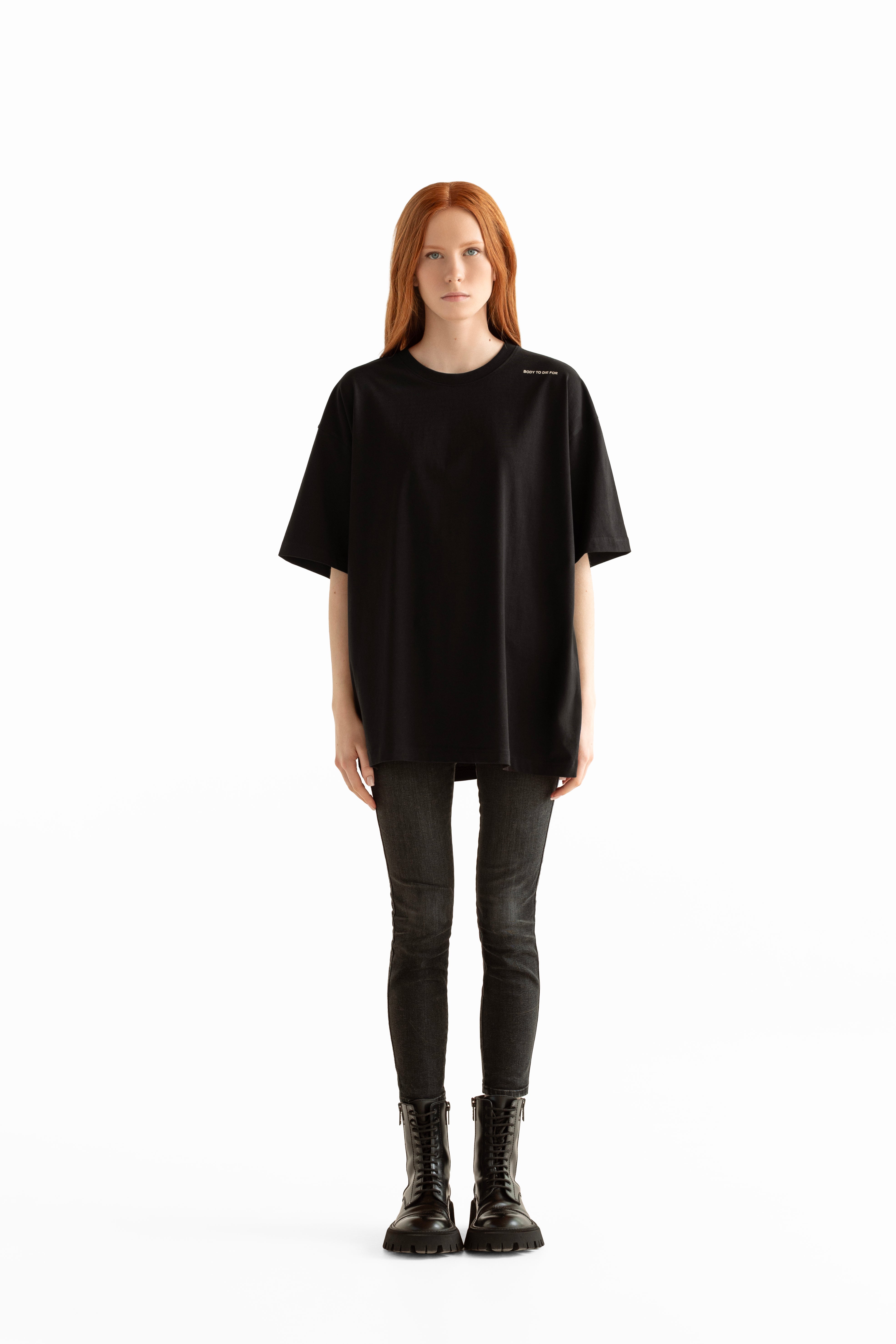 INSIDE T-shirt black