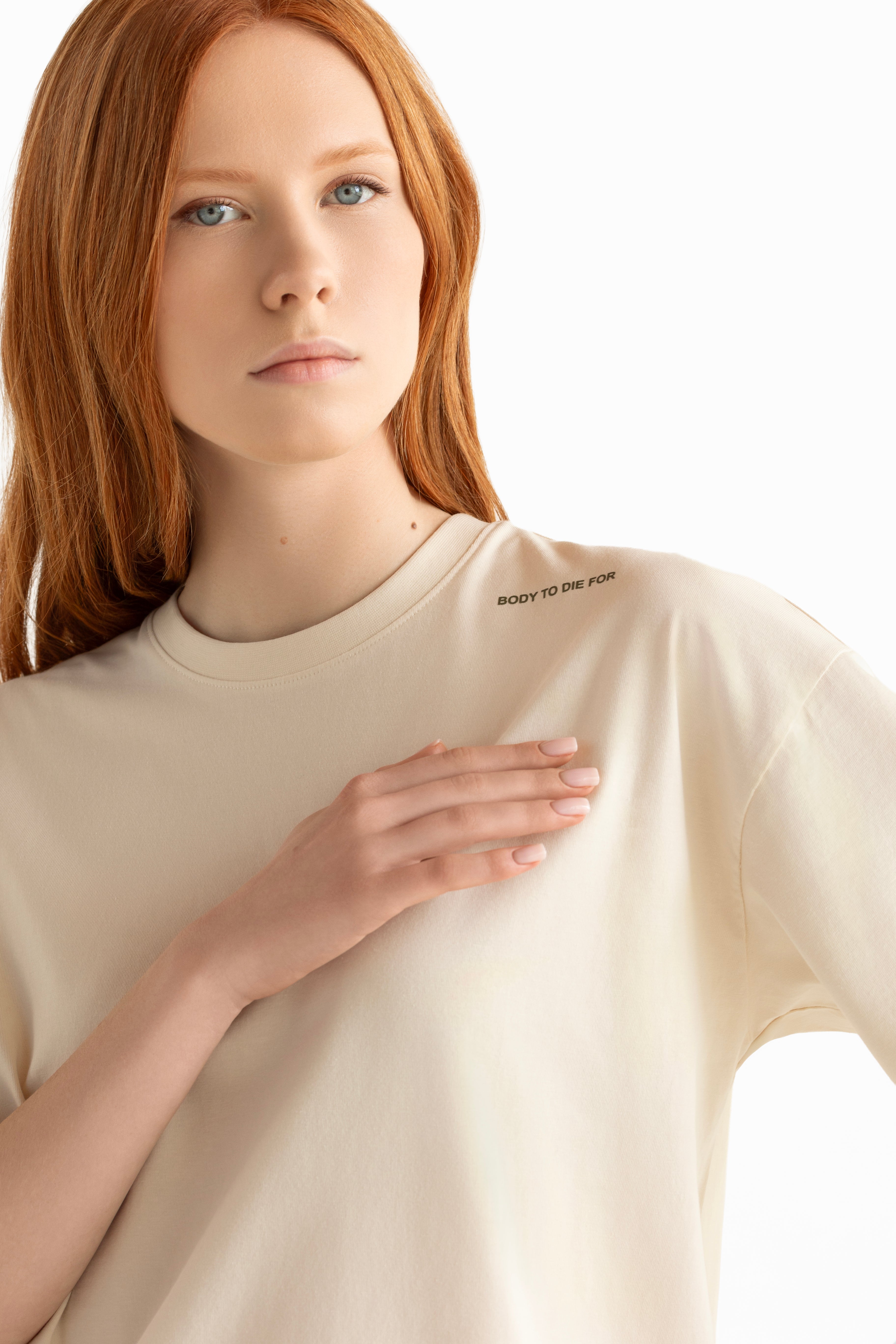 INSIDE T-shirt pale lemon