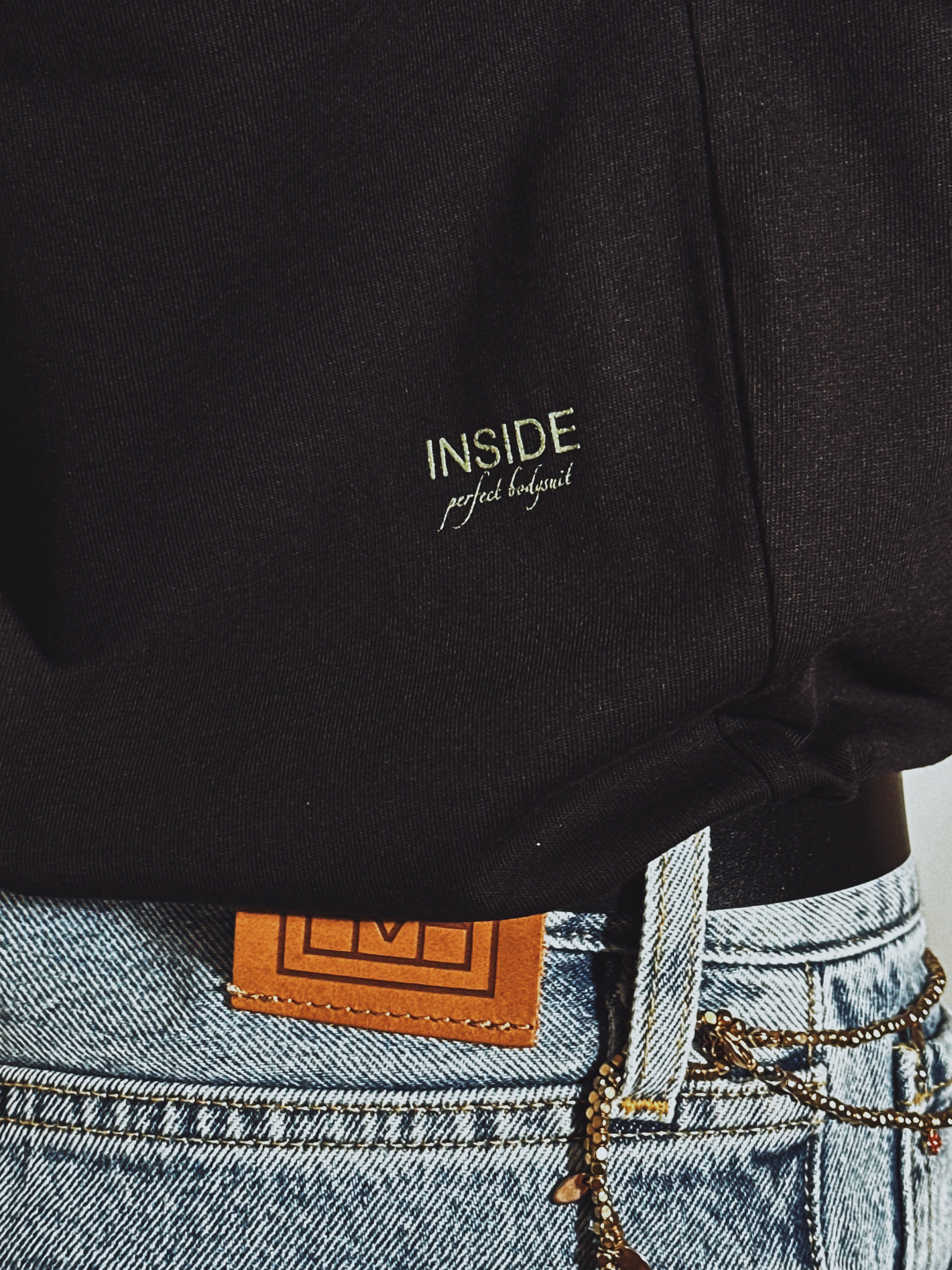 INSIDE T-shirt black