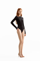 Long Sleeve Velvet Bodysuit M-7.1