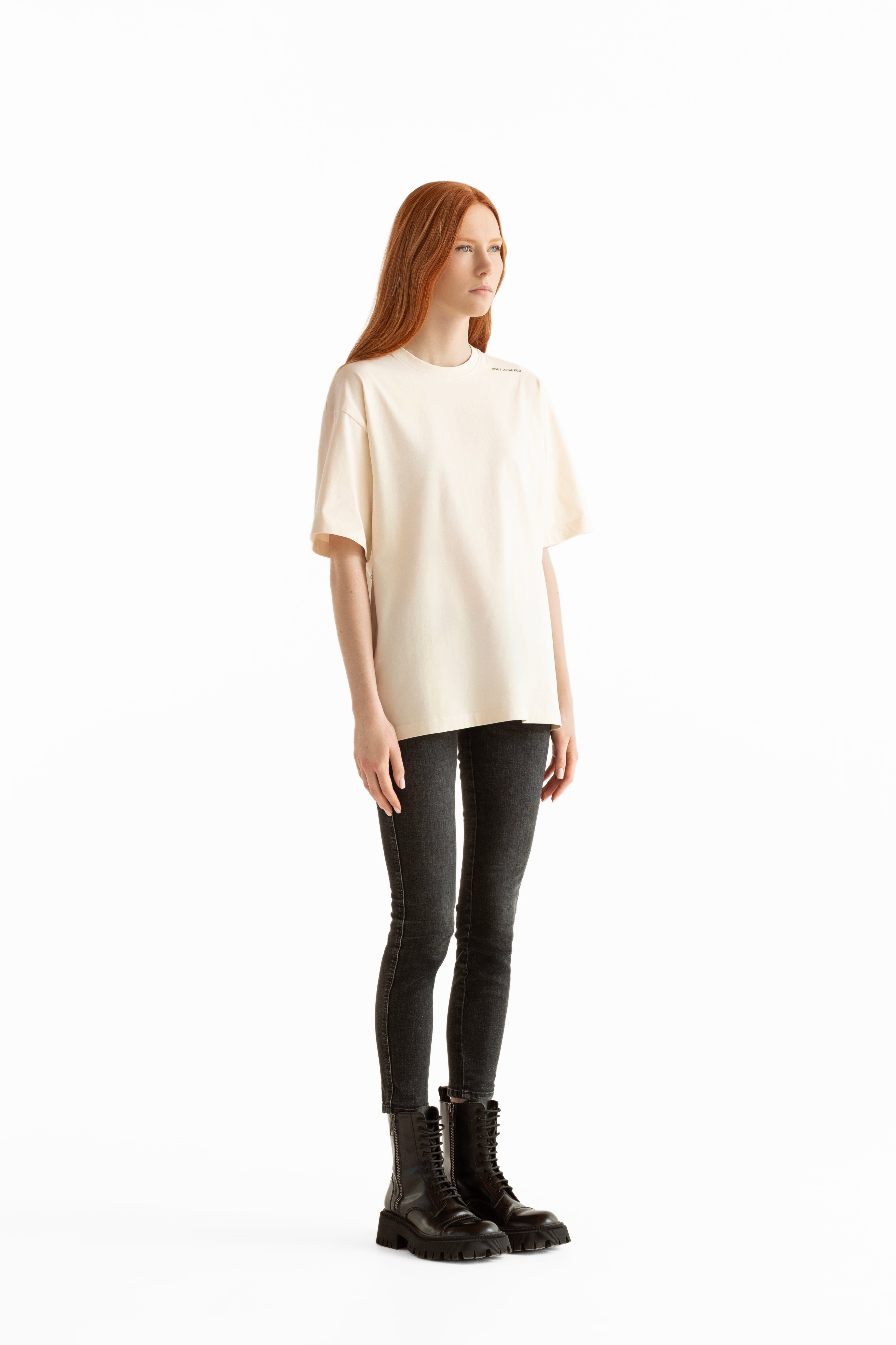 INSIDE T-shirt pale lemon